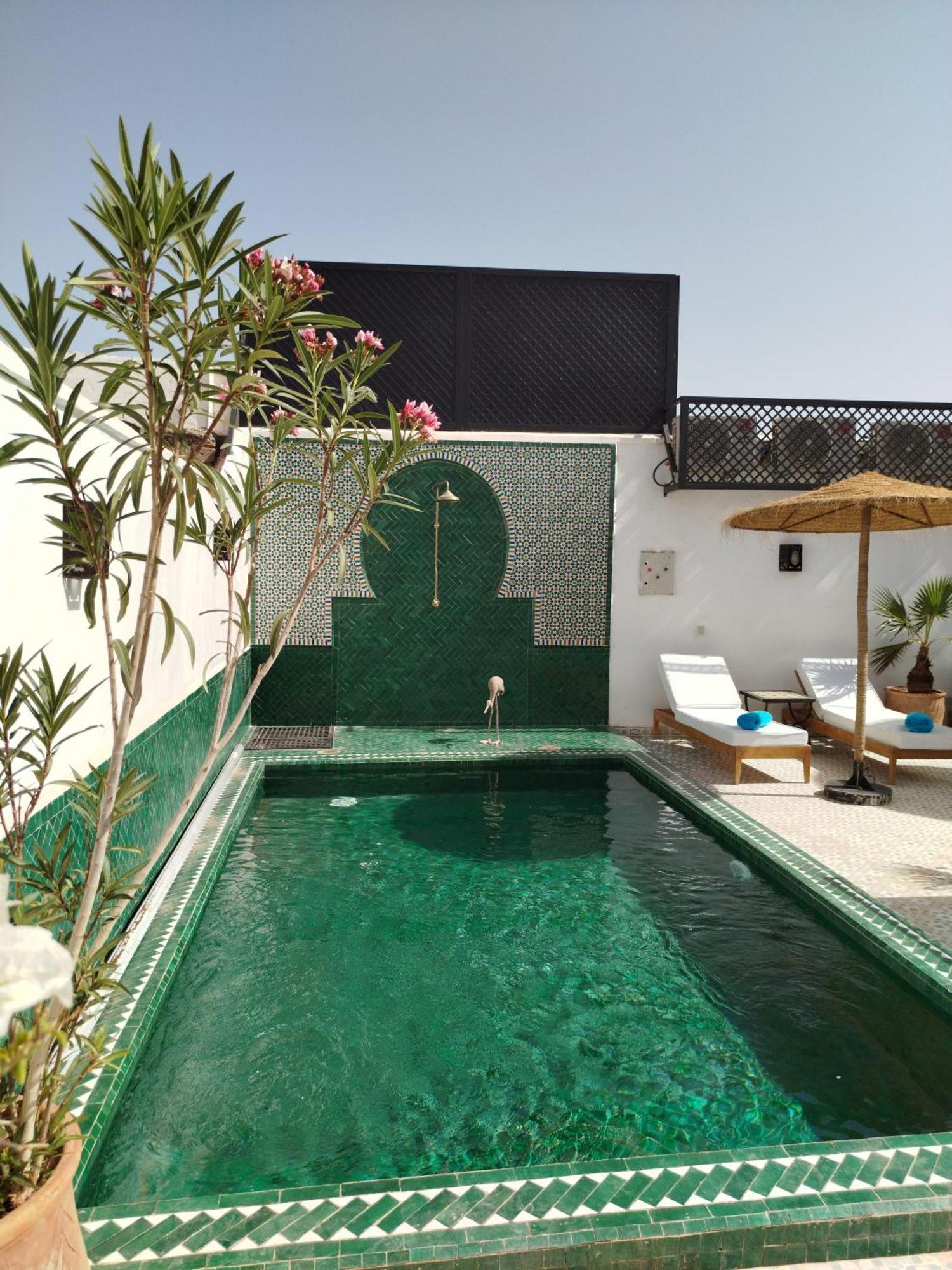 Riad Les Trois Mages Marrakesh Exteriör bild