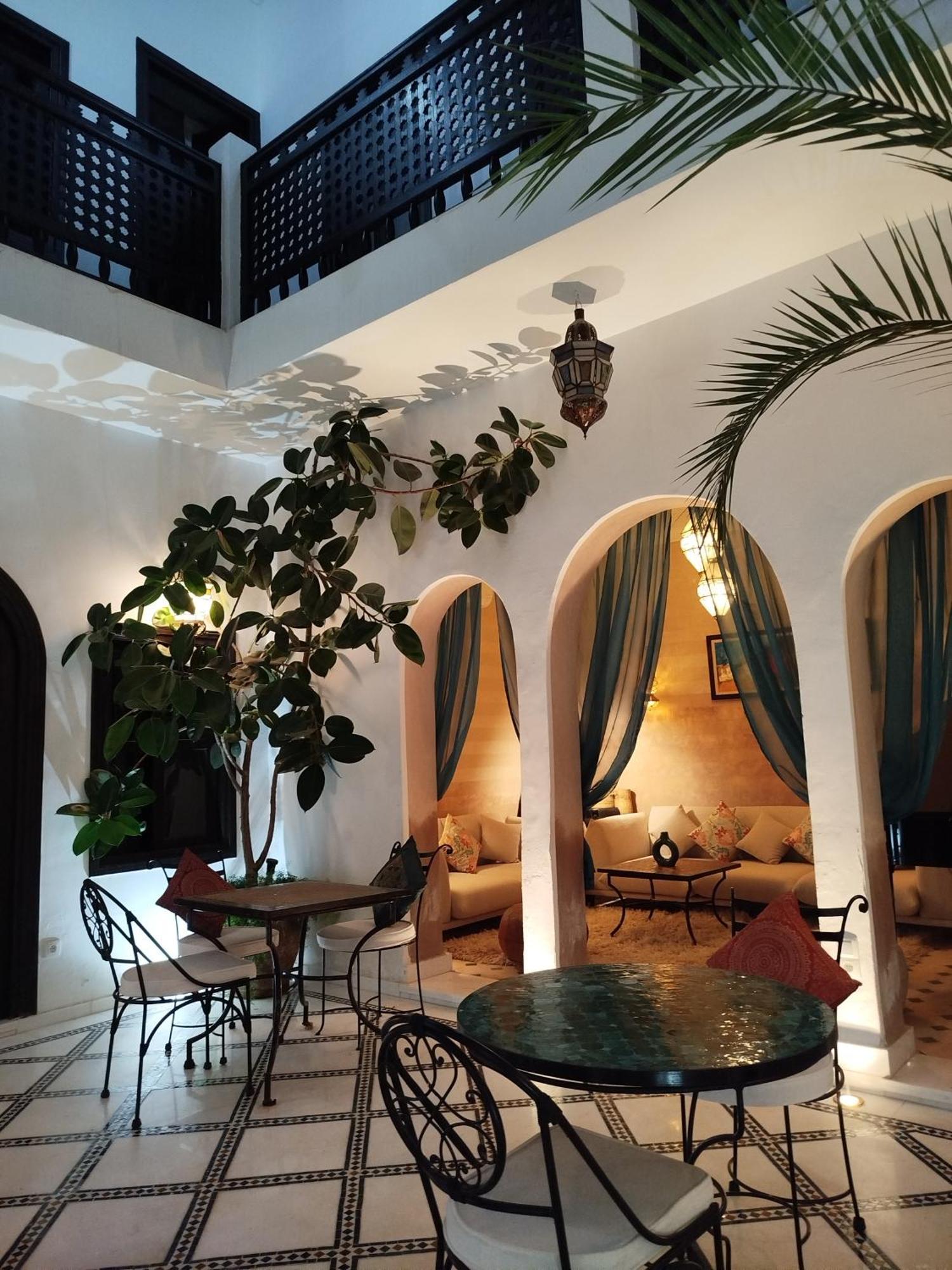 Riad Les Trois Mages Marrakesh Exteriör bild