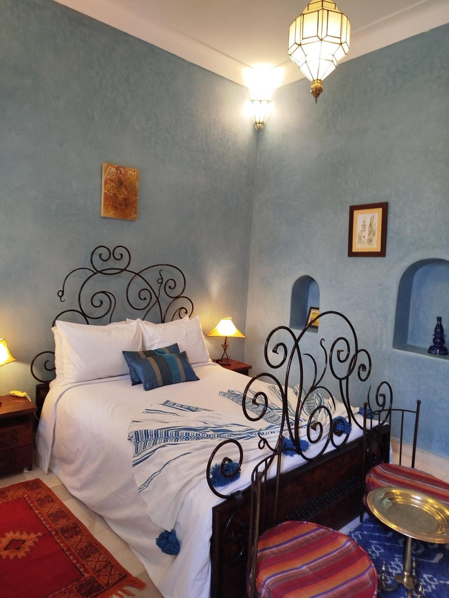 Riad Les Trois Mages Marrakesh Exteriör bild