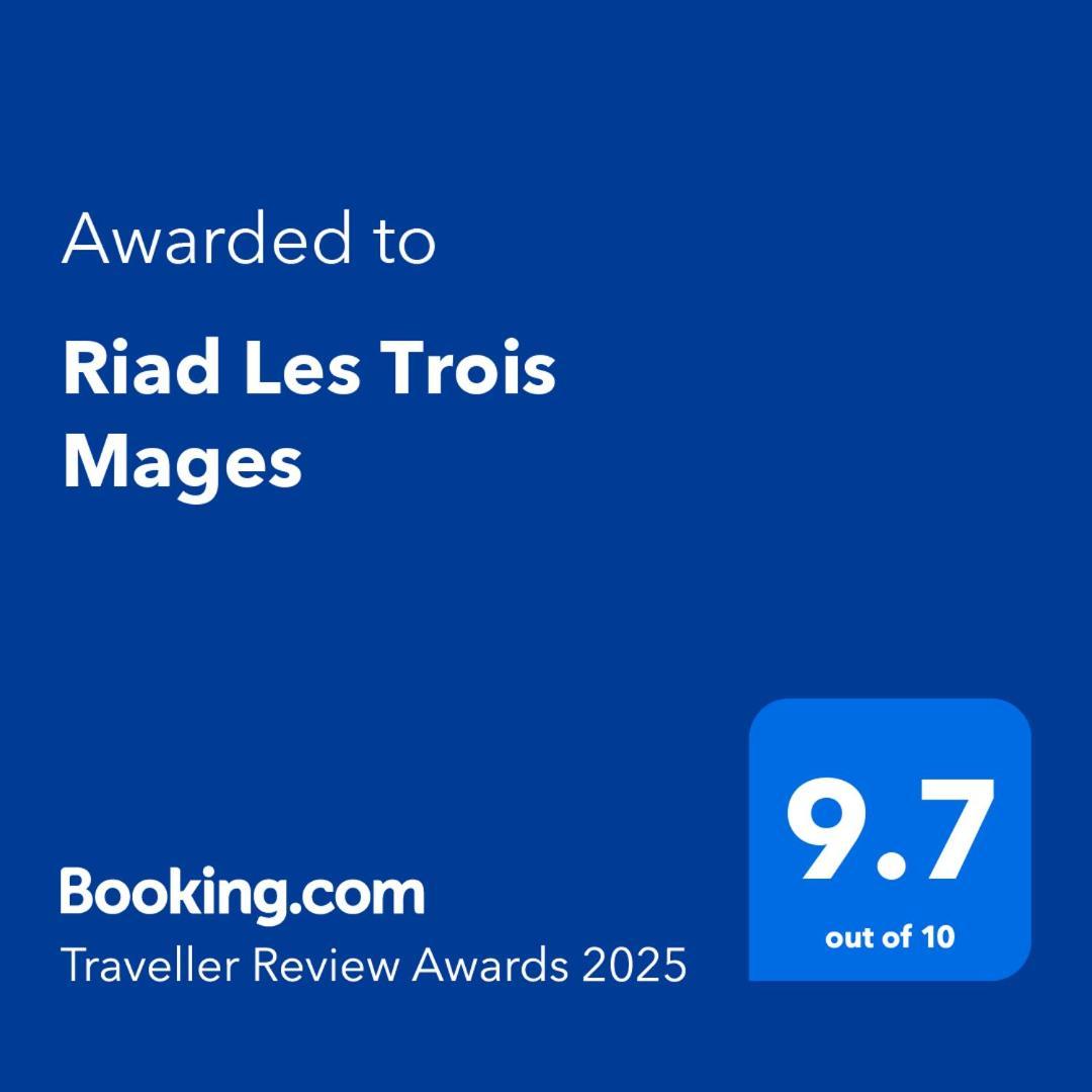 Riad Les Trois Mages Marrakesh Exteriör bild